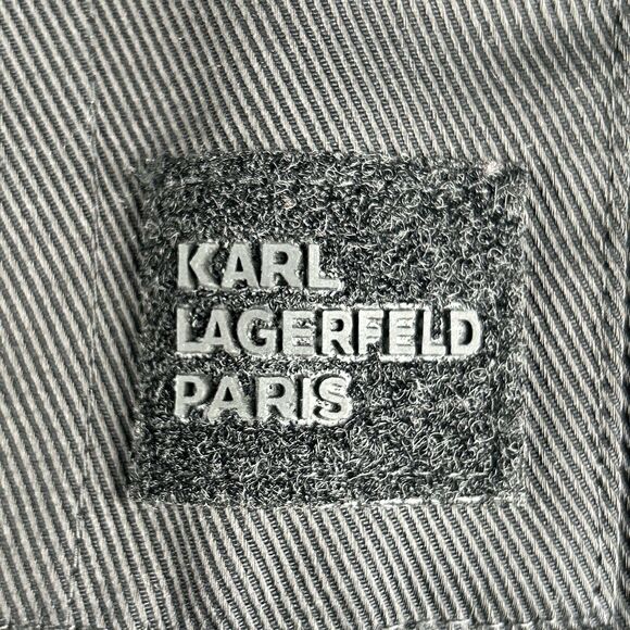 Karl Lagerfeld Paris Down Parka Mens Sz L Black Faux Fur Lined NWOT MSRP $695 - Picture 5 of 15
